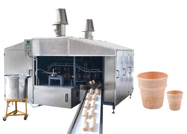 Fully Antomatic Ice Cream Cone Machine With Fast Heating Up Oven 380V