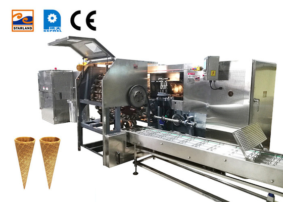 Large Capacity Waffle Bowl Shape Ice Cream Maker Sugar Cone Making Machine