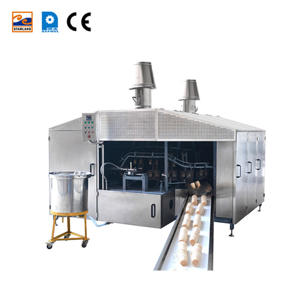 Stainless Steel Wafer Cone Maker With Digital Display And Temperature Control Technology