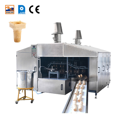 State-Of-The-Art Automatic Wafer Cone Production Equipment With Digital Display Temperature Control