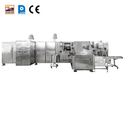 2.0HP Main Motor Barquillo Cone Production Line For Fully Automatic And Production