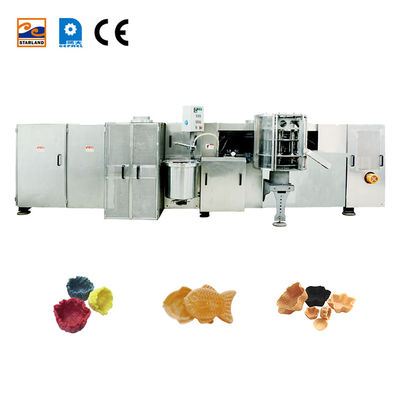 PLC Control System Stainless Steel Biscuit Baking Machines Other Snack Machines