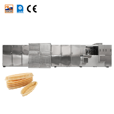 PLC Automatic Wafer Biscuit Production Line For After Service Video Technical Support