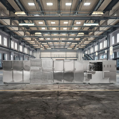 Digital Display Temperature Control Monaka Wafer Production Line With Customized Production