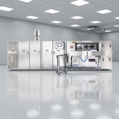 Stainless Steel Wafer Cone Production Line Automatic Operation Featuring PLC Control System For Wafer Cone Manufacturing