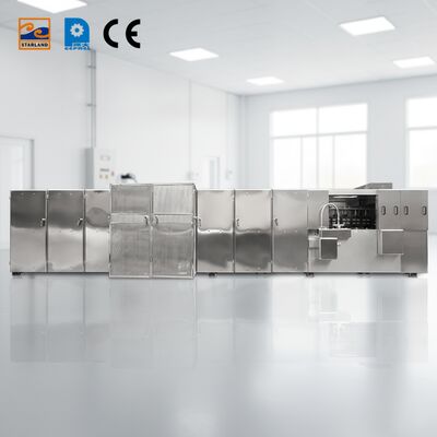 Customized Monaka Wafer Production Equipment Built Using Stainless Steel Material Providing Robust Structure And Operation