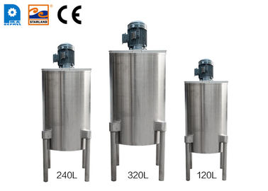 4 Legged Double Walled Ice Cream Cone Production Line High Speed Batter Mixer