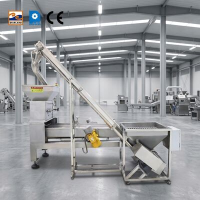 Industrial Accessories For Cone Production Line Waffle/Biscuit Miller With Spiral Conveyor