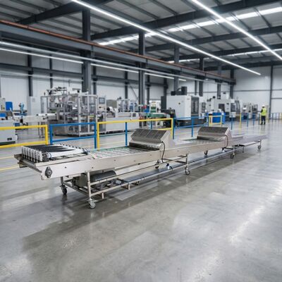 Marshalling Cooling Conveyor Suitable For Industrial Biscuit Production Applications
