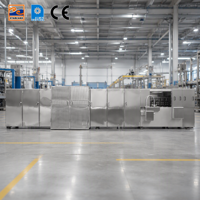 Stainless Steel Monaka Wafer Production Line Video Technical Support After Service Ensuring Output