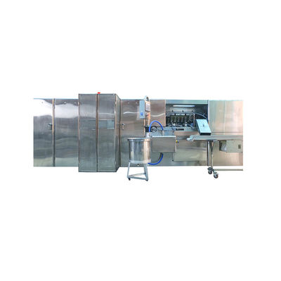Gas Consumption 10kg/Hour Biscuit Sugar Cone Production Line