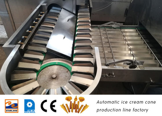 Automatic ice cream cone production line manufacturers direct can be customized size ice cream cone making machine