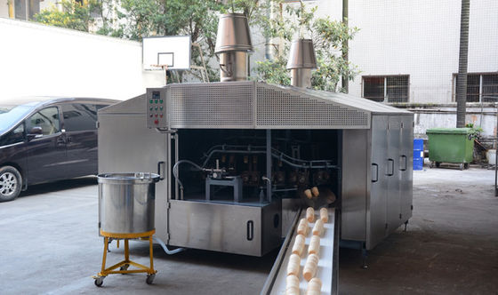 Restaurant 10000pcs/Hour Waffle Cone Making Machine Electric Ice Cream Cone