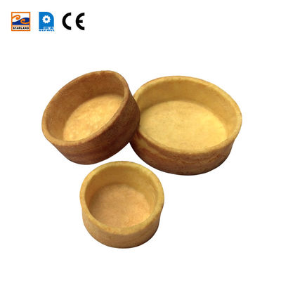 Star Reel Egg Tart Forming Cake Cup Making Machine For Baking