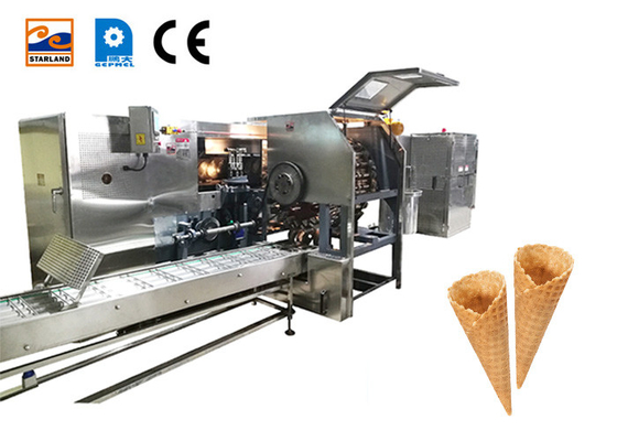 Automatic Two Color Sugar Cone Production Line 35 Pieces 5 Meters Long Baking Pan