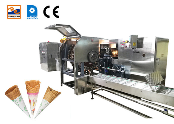 Stainless Steel 380V Sugar Cone Production Line Ice Cream Cone Machine