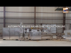 Commercial Automatic Ice Cream Cone Machine Customized