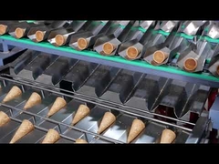 Electric 5 Slices Food Court Equipment For Heart Belgium Waffle Making